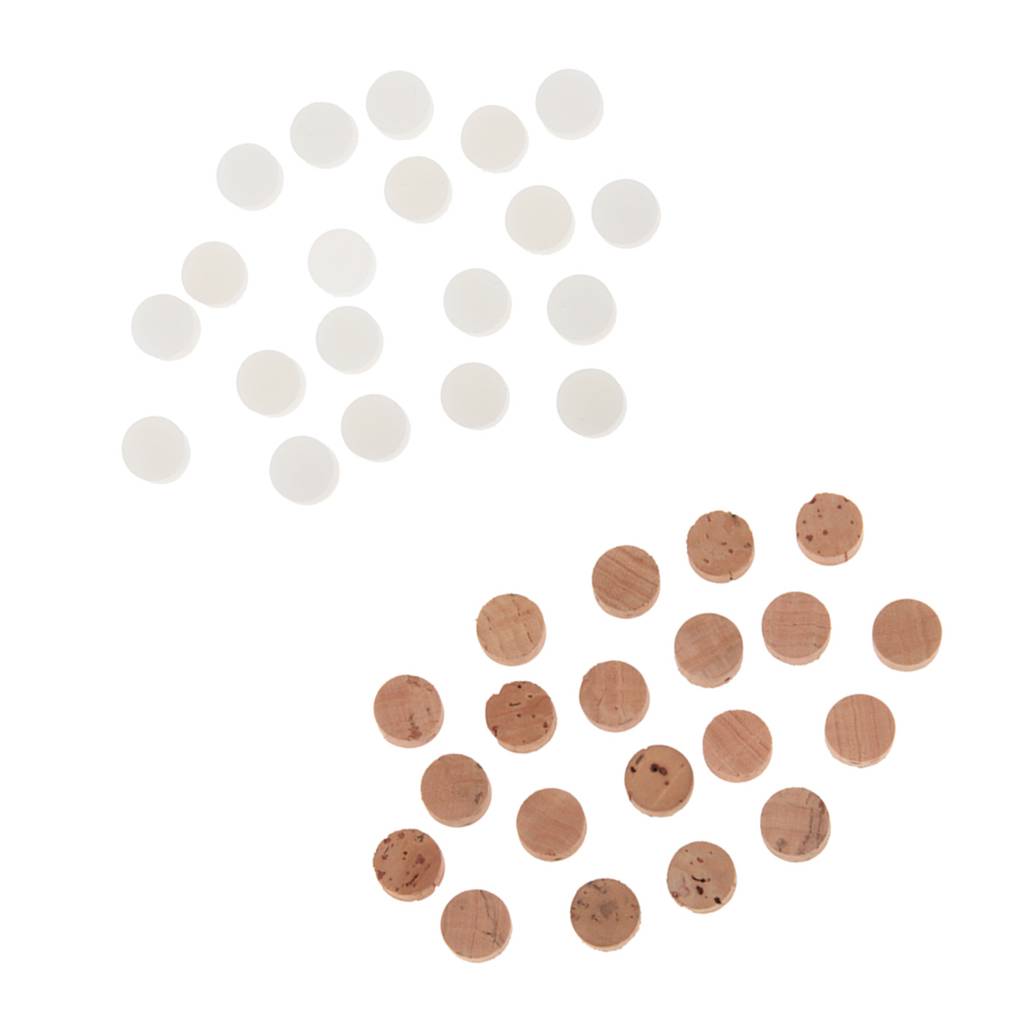 40 Pieces Spit Valve Cork Water Key Replacement Accessory Part Cornet Corks