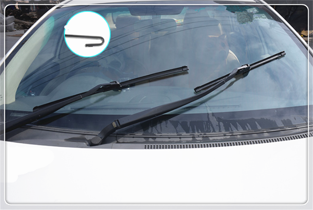 Universal car U-shaped soft frameless auto windshield wiper blade inch for Chevrolet Bolt WTCC Sequel Nubira Monte Kodiak