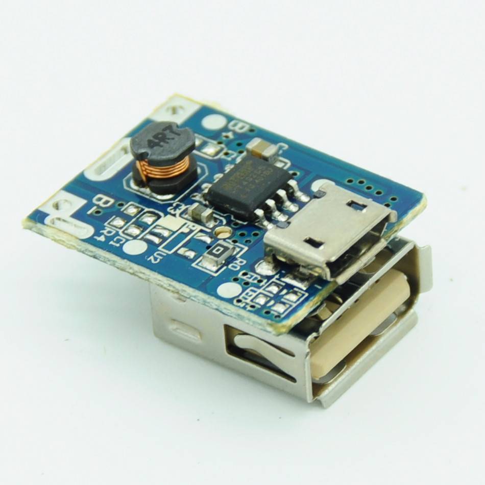 5V 1A Step-Up Power Module Li-Po Li-ion Lithium Battery Charging Protection Board Booster Converter Micro USB DIY Charger 134N3P (7)