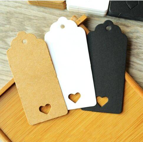 100 шт. бумажные ярлыки для конфет 4 Х9 см | Дом и сад