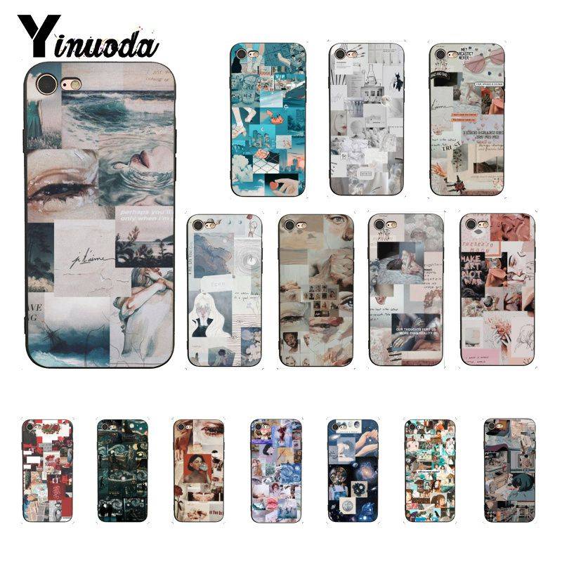 Yinuoda клип художественная поделка-чехол для телефона чехол iPhone 6S 7 7plus 8 8Plus X Xs MAX 5 5S XR