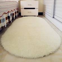 Нескользящий мягкий теплый ковер большого размера для спальни