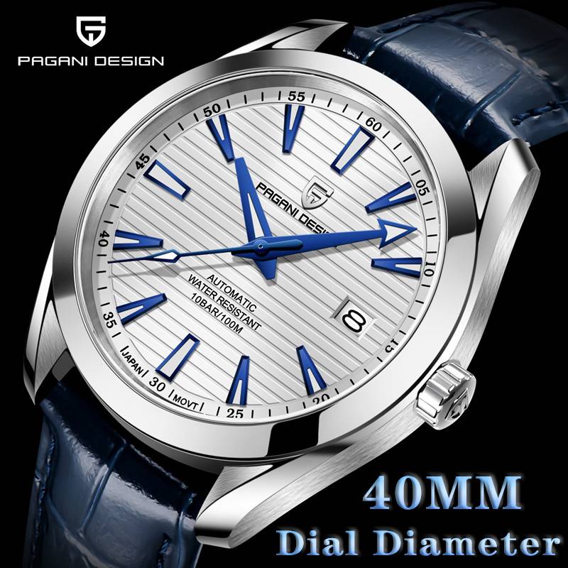 Часы PAGANI DESIGN NH35A Мужские механические водонепроницаемые до 100 м | Наручные часы