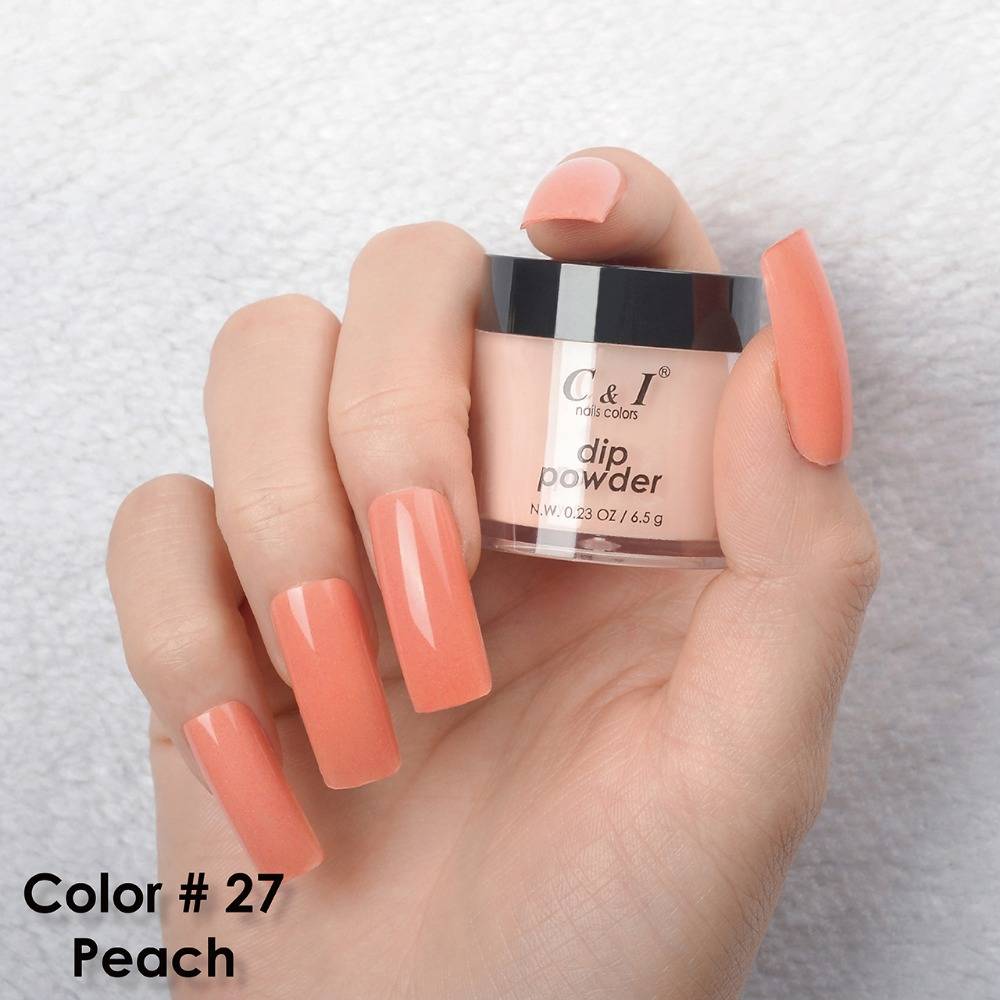 C&I Mini Dip Powder Color # 27 Peach 2