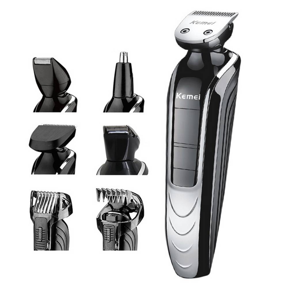 KM 1832 5 in 1 Hair Trimmer Rechargeable Hair Clipper Beard Shaver Razor Cordless Hair Cutting Machine for Men Adult Kids