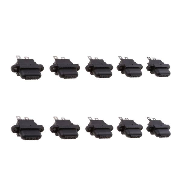 10PCS 30A Auto Blade Standard Fuse Holders Set For Car Boat Truck w/ Cover