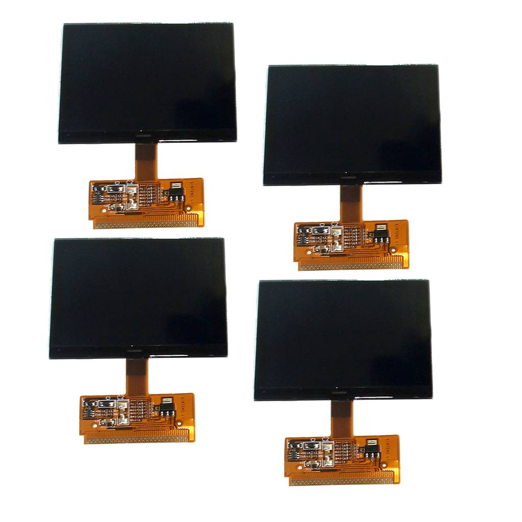 VDO 4x FIS Cluster LCD Display Replacing Kit For  Audi Version A4 A6 B5 C5