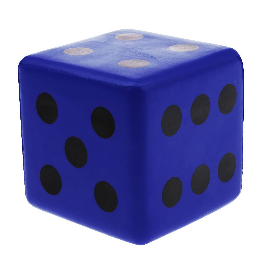 Sponge Dice Foam Dot Dice Playing Dice for Math Teaching Vent Toy