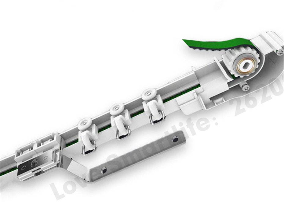 Customize Electric Curtain Track for Xiaomi Aqara MotorDooya KT82 DT82 TN TV TS LE X3,Automation Curtain Rails,To EU Country,Mi Home app control-17