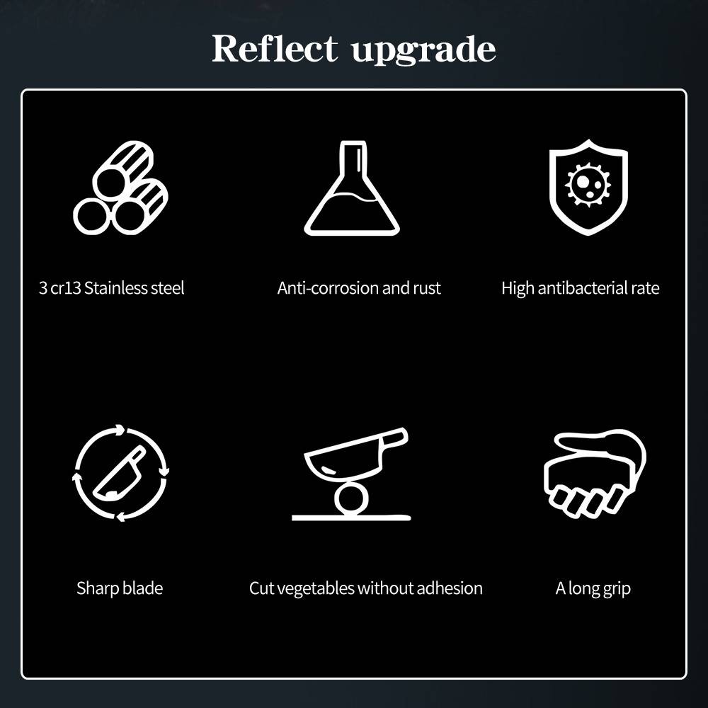 ZBXG11164-3cr13不锈钢深啡彩木柄三铜钉哑光面7寸屠夫刀英_03