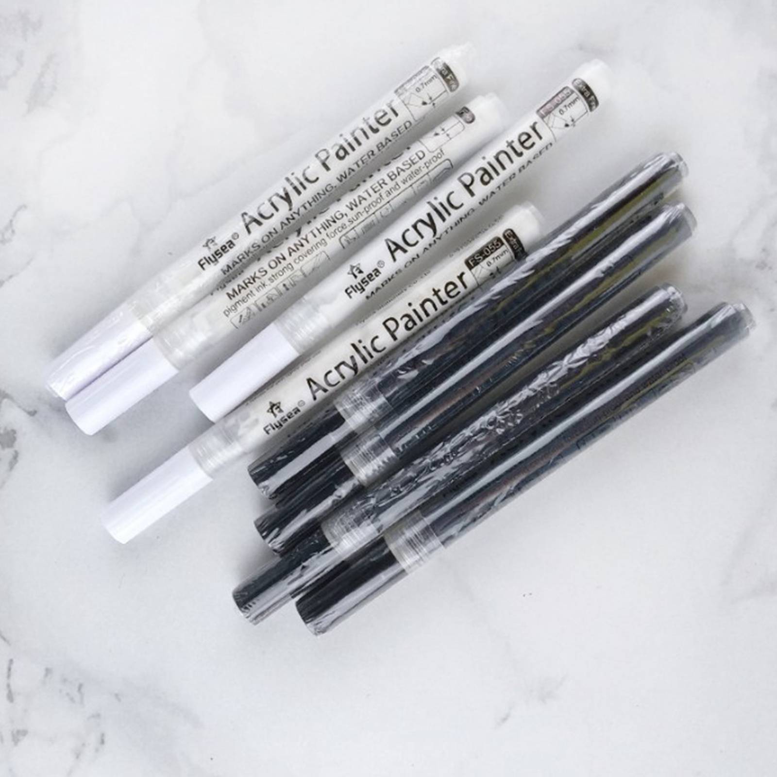 Diy Acrylic Paint Markers Pens For Drawing Rock Painting Art Acrylic Paint Markers Ceramic Pumpkin Glass Paint Pens Kit