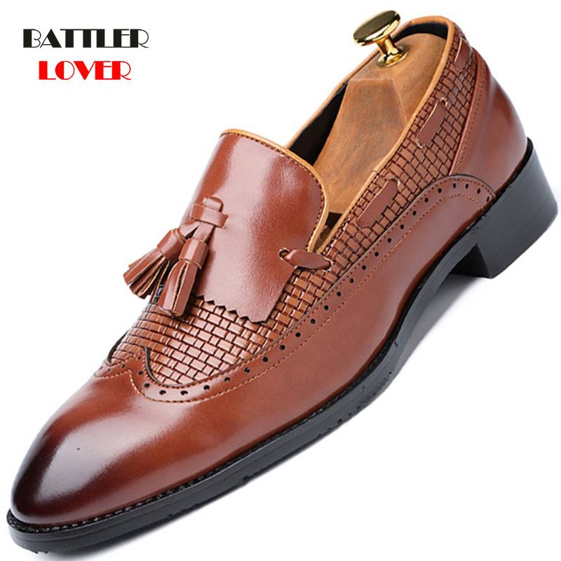 Men Casual Genuine Leather Shoes Men