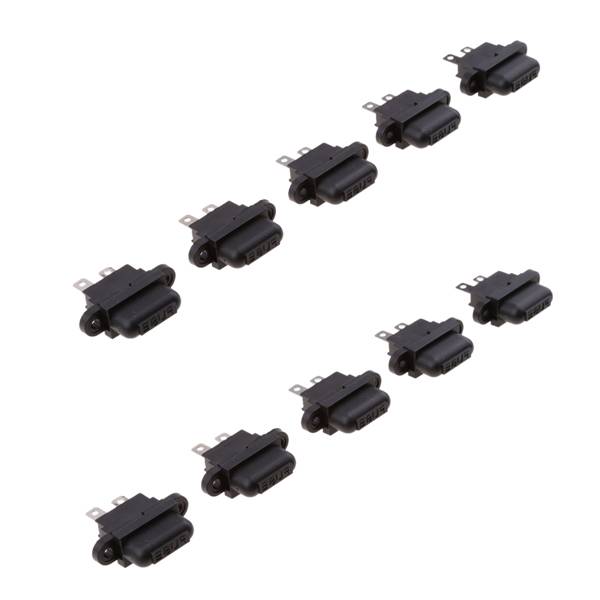 10PCS 30A Auto Blade Standard Fuse Holders Set For Car Boat Truck w/ Cover