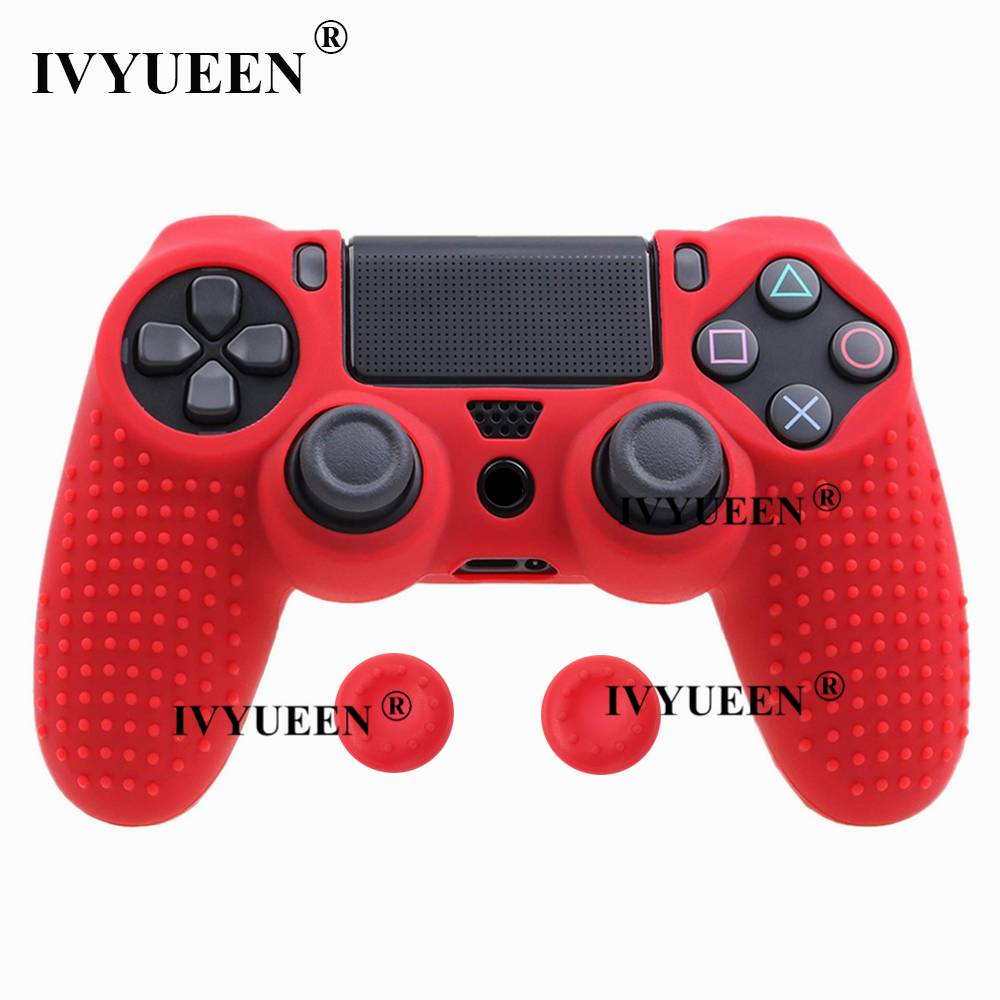 for Sony PlayStation dualshock 4 ps4 pro slim controller silicone case skin 25