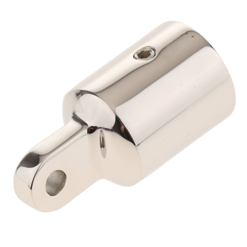 7/8 inch Boat Hand Rail Center Stanchion Stainless Steel - Top Cap Fitting Boat Marine Stainless Steel Universal for Boat