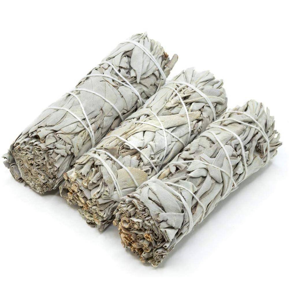 White Sage Bundles Smudge Sticks for Home Purification Smoking Cleansing Fragrance Healing Meditation Smudging Rituals | Дом и сад
