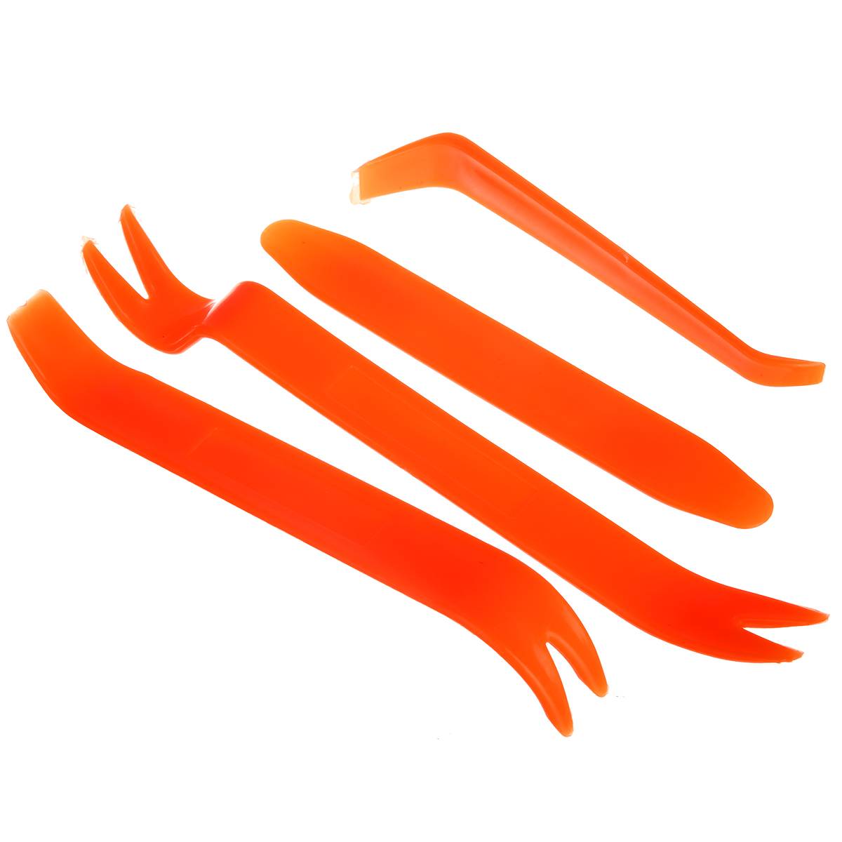 4pcs Radio Panel Door Clip Panel Trim Dash Audio Removal Installer Pry Kit Repair Tool Auto Car Pry Portable Hand Tools