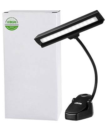 LEDGLE-14LEDs-Piano-Music-Stand-Light-Clip-on-Led-Lamp-Rechargeable-Reading-Light-6500K-Table-Lamp-with-Flexible-Desk-Lantern