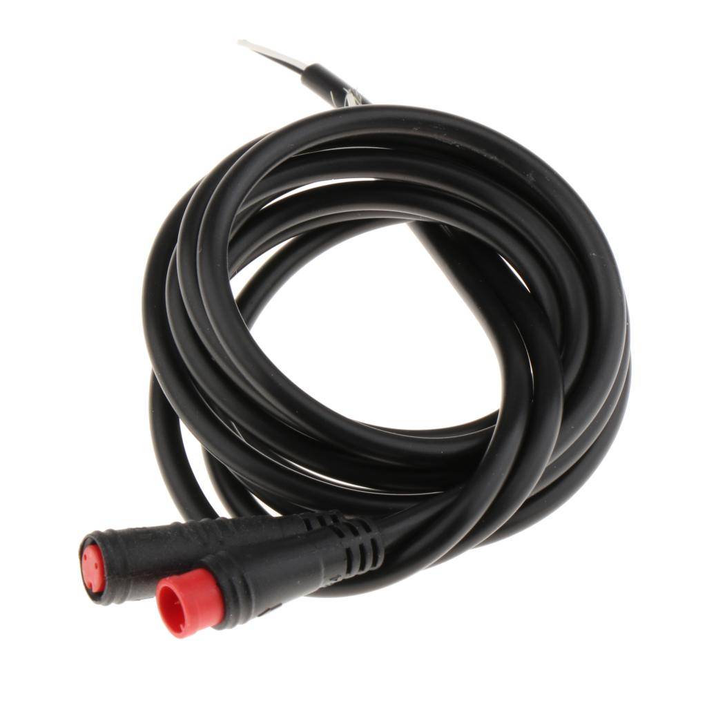 E-Bike Extension Cable Extender Mid-Drive Motor Electric Bicycle Converting Cable Wire Components 90-95cm 2 / 3 / 5 / 6Pin