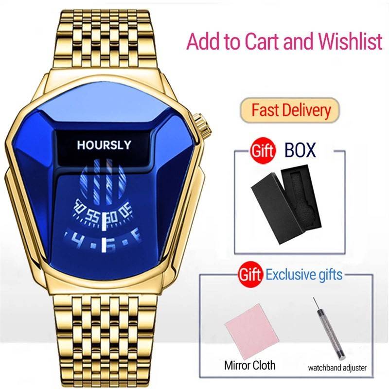 Часы мужские кварцевые из нержавеющей стали #35 | Наручные часы