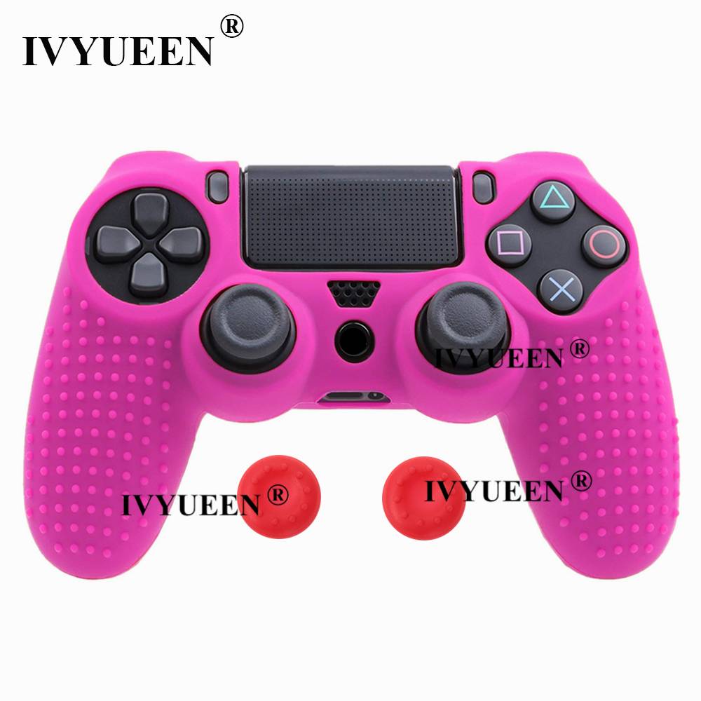 for Sony PlayStation dualshock 4 ps4 pro slim controller silicone case skin 27