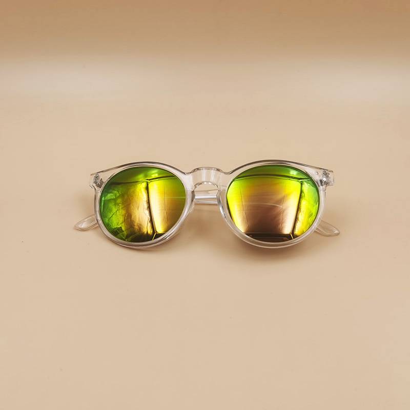 2021 модные круглые солнцезащитные очки с гвоздями для женщин и мужчин пластиковые