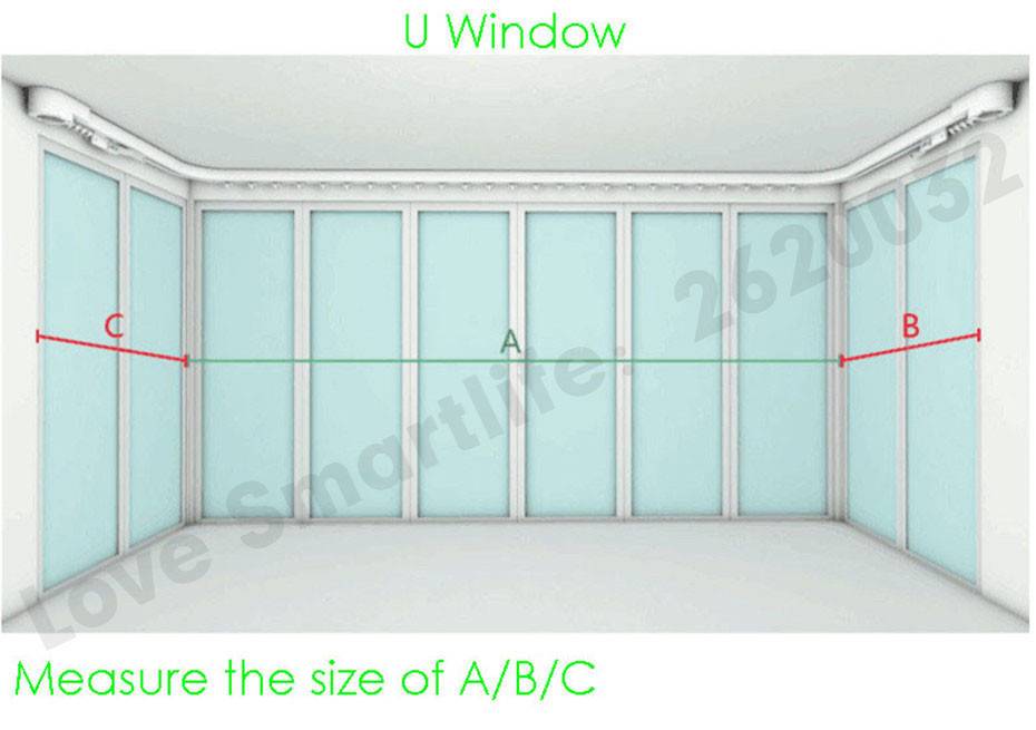 Customize Electric Curtain Track for Xiaomi Aqara MotorDooya KT82 DT82 TN TV TS LE X3,Automation Curtain Rails,To EU Country,Mi Home app control-10