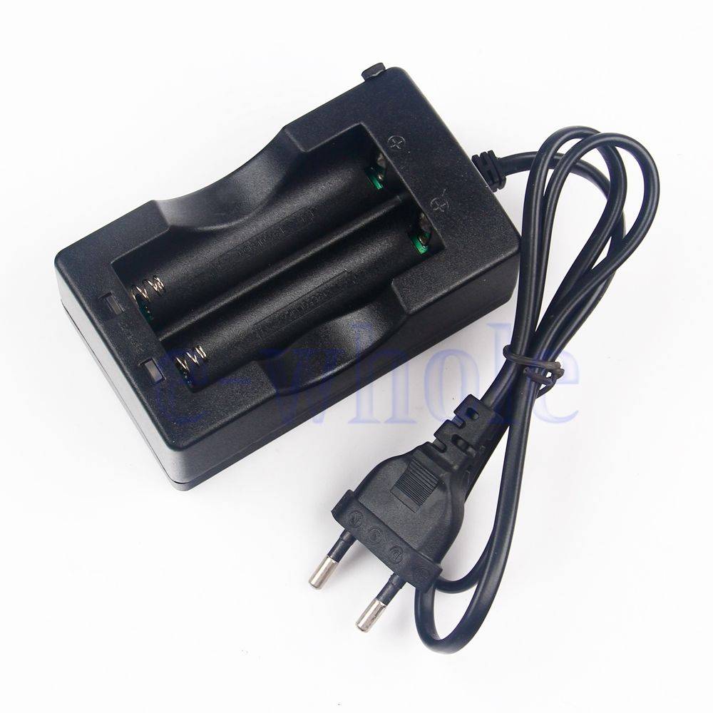Зарядное устройство MLLSE на 2 слота для литий-ионных аккумуляторов 18650 штепсельная