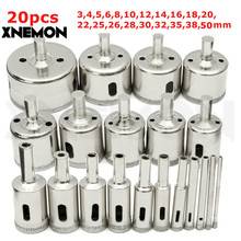 XNEMON 20 шт. 3 50 мм алмазного сверла биты кольцевая пила Резак