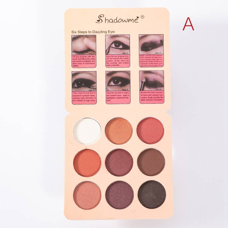 Matte Eyeshadow Palette Nude Minerals Professional Eye Shadow Powder Pigment Cosmetic Waterproof Matte Makeup Eyeshadow Palette  (11)