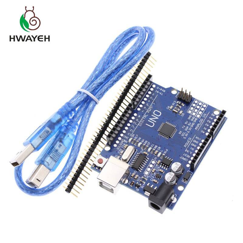 HWAYEH-high-quality-One-set-UNO-R3-CH340G-MEGA328P-Chip-16Mhz-For-Arduino-UNO-R3-Development
