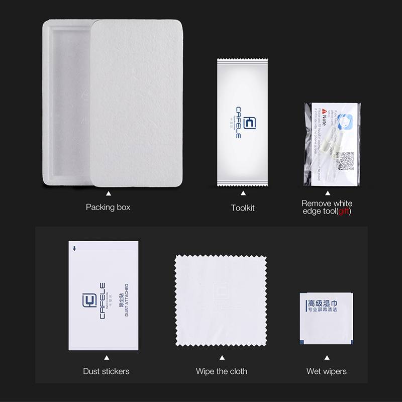 2.5D HD Clean Glass Retail Package