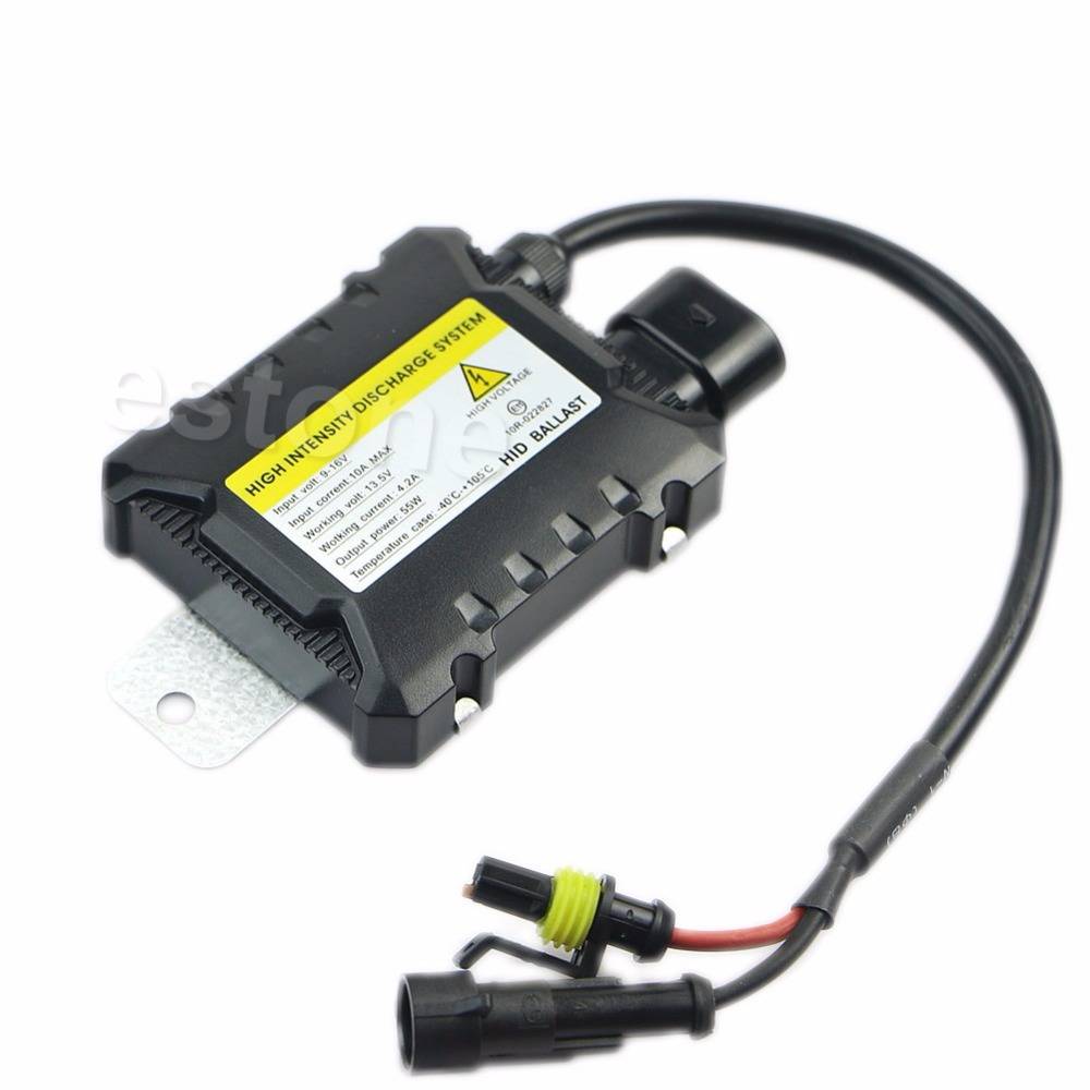 Car H7 H1 DC Electronic 55W Light Ultra Slim Ballast Xenon HID Kit For All Bulbs#T518#