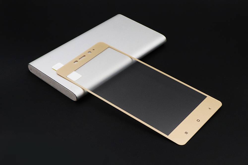 AGREAL 9H 2.5D 0.26mm Full Cover tempered glass for Xiaomi Redmi 4 Pro Gold