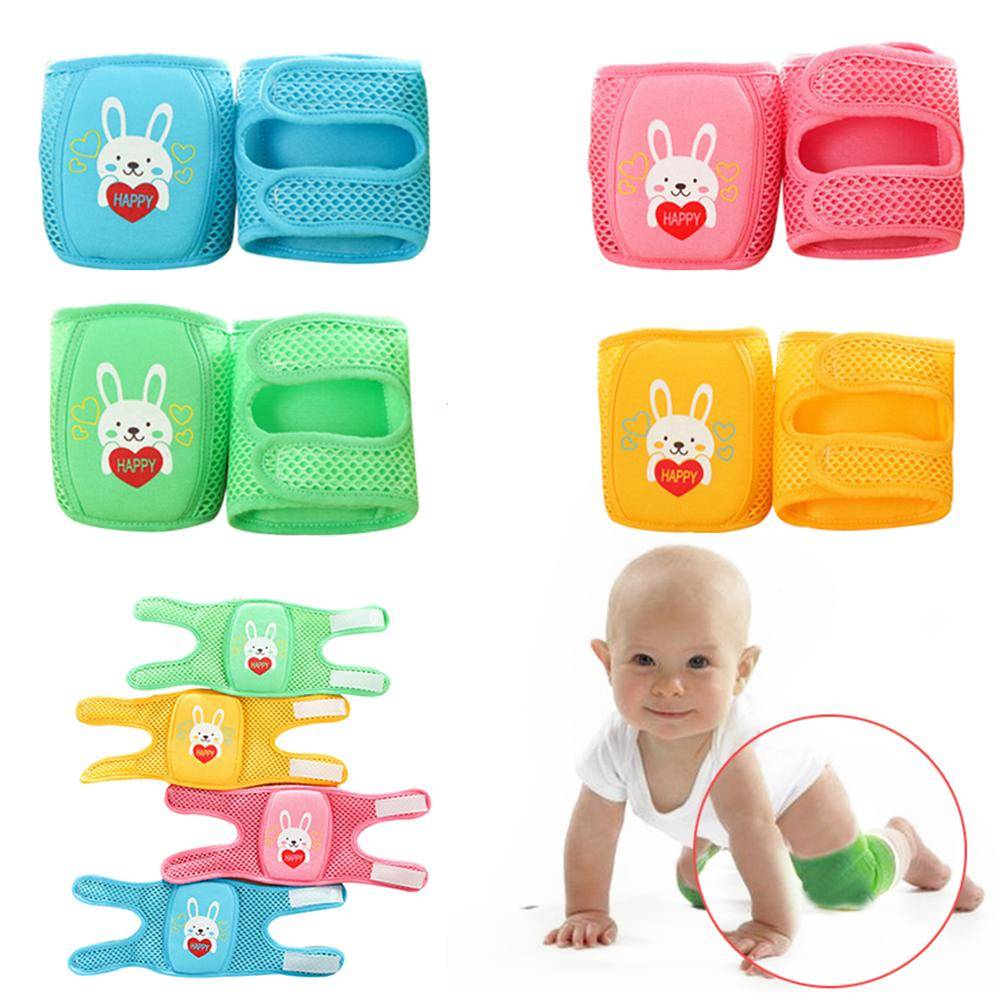 Newborn Children's Anti-fall Knee Breathable Mesh Pads Adjustable Baby Crawling Summer Print Child Toddler Warm Leg Cover | Мать и