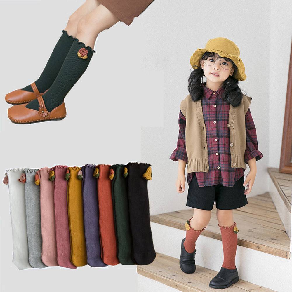 Носки для девочек От 3 до 12 лет хлопковые новые летние Гольфы принцессы в