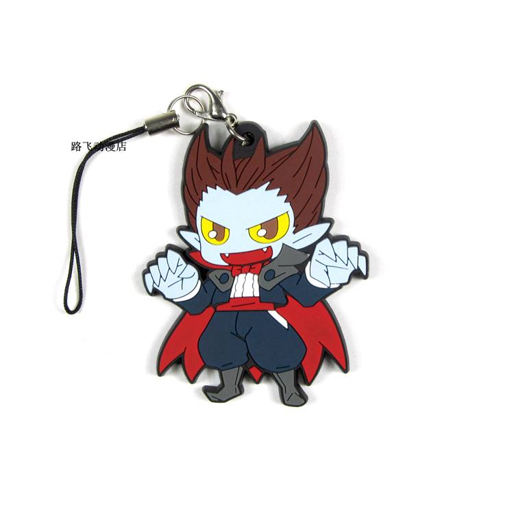 Резиновый мобильный брелок для телефона подвеска экшн-фигурка Disgaea Laharl Prinny Etna Flonne