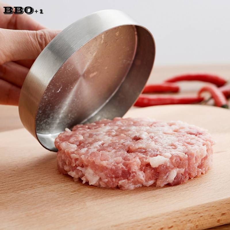 3 7 ''котлеты для пиццы из нержавеющей стали гамбургеров сэндвич бургеров мяса