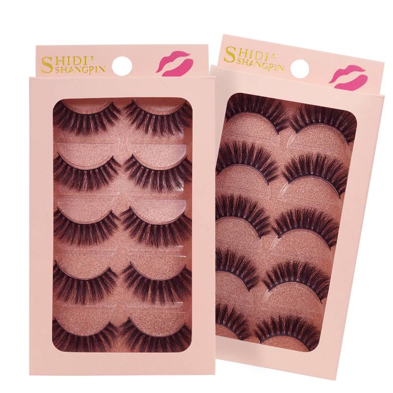 Thick Beauty 3d Mink Lashes Handmade Natural False Eyelashes Makeup Lashes Eyelash Extension Nagaraku Faux Cils Maquillage Hot (9)