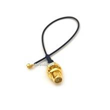 U.FL IPEX к RP SMA Гнездовой кабель RF1.13 РЧ Pigtail для PCI WIFI карты