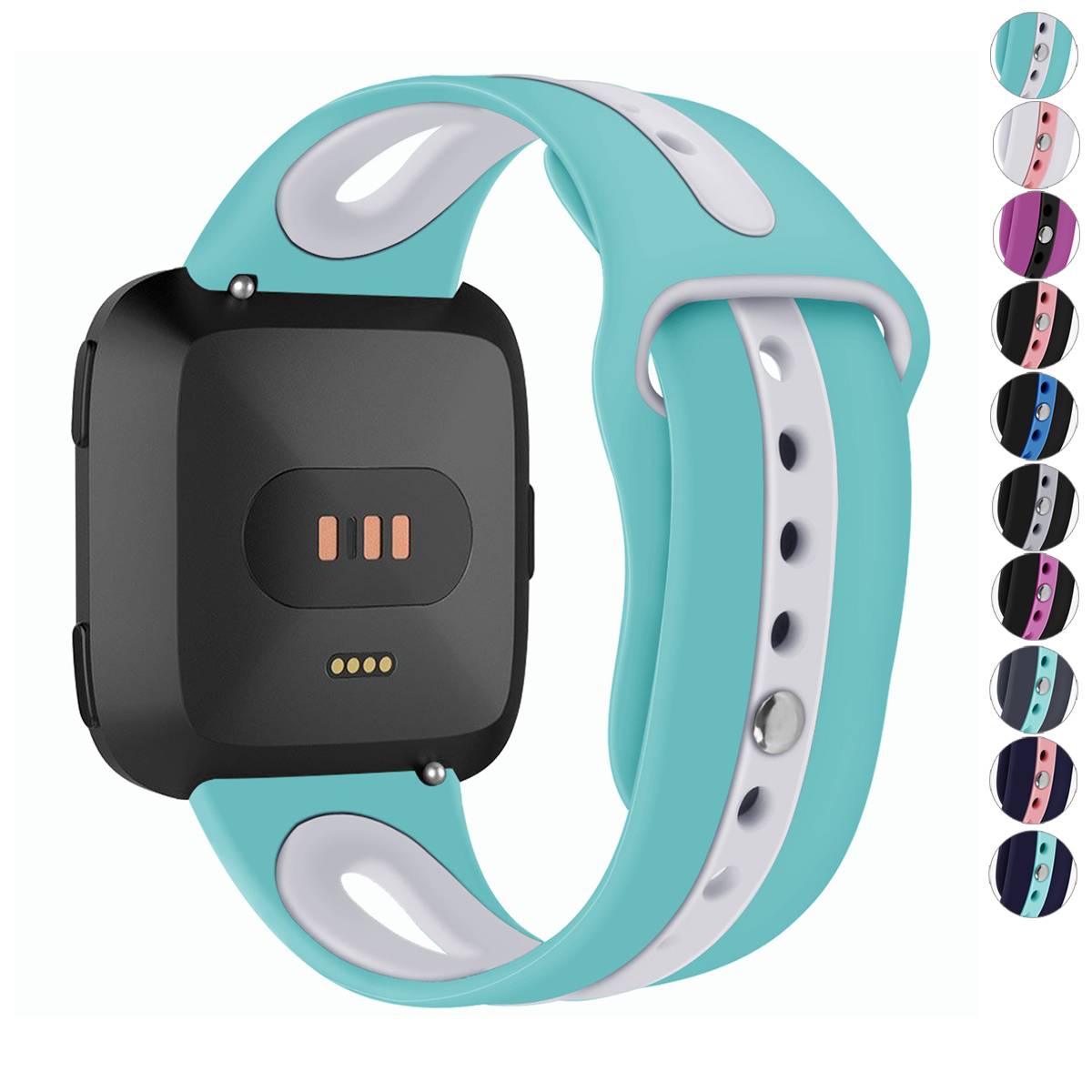 Высокое качество мягкий силиконовый ремешок для Fitbit Versa 2 Смарт Браслет