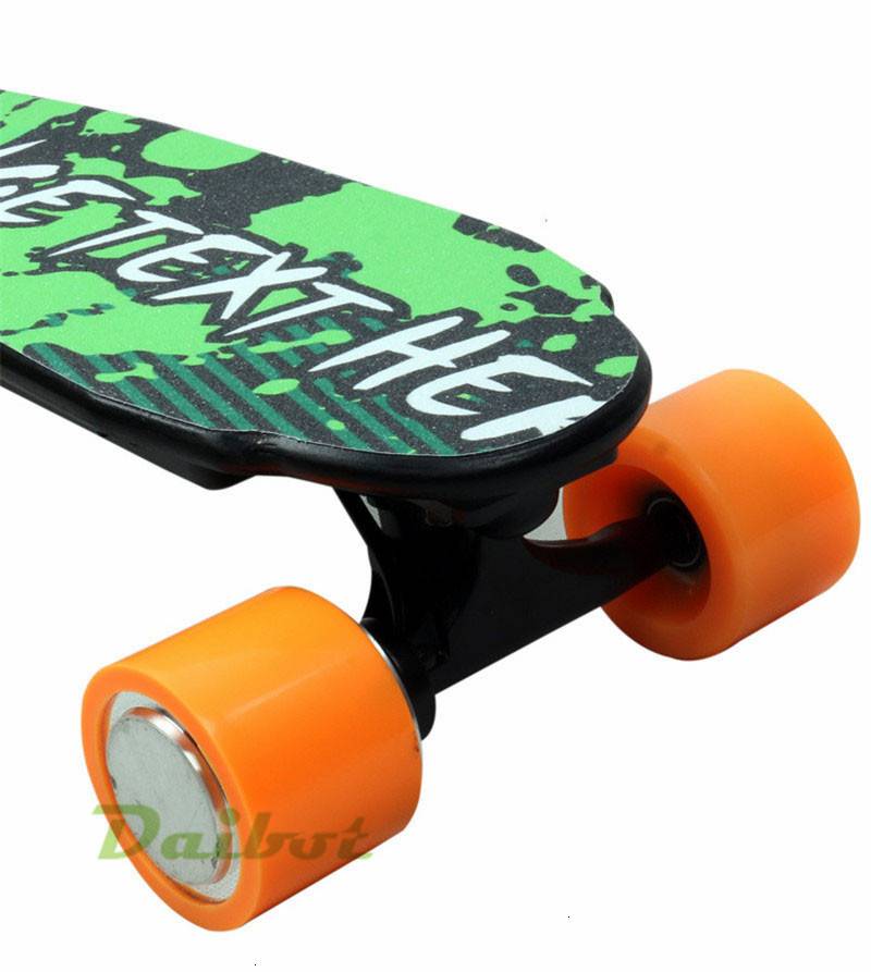 Daibot Adult Electric Scooter Four Wheel Electric Scooters 150W Hub Motor Wireless Bluetooth Remote Mini Longboard Skateboards   (15)