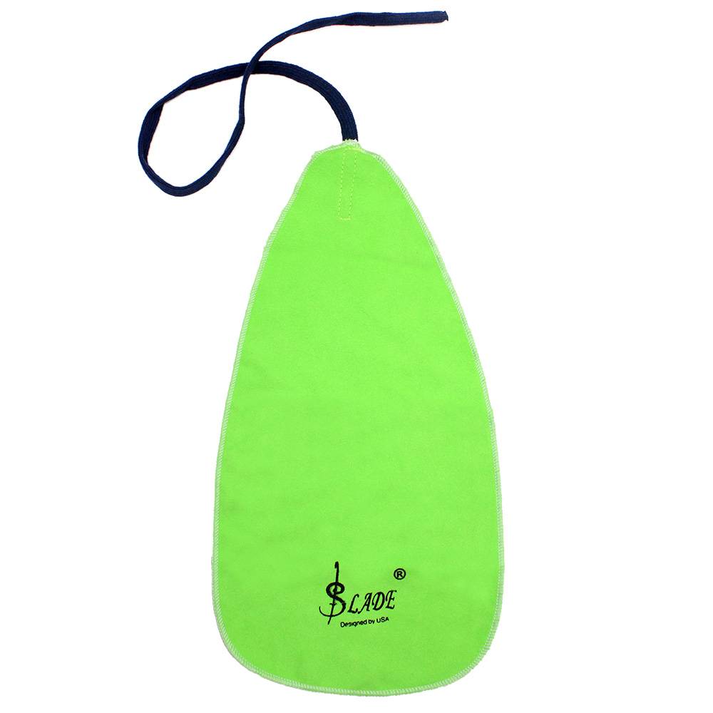 LADE Woodwind Cleaning Swab Wipe Cloth for Sax Clarinet Flute Piccolo Purple