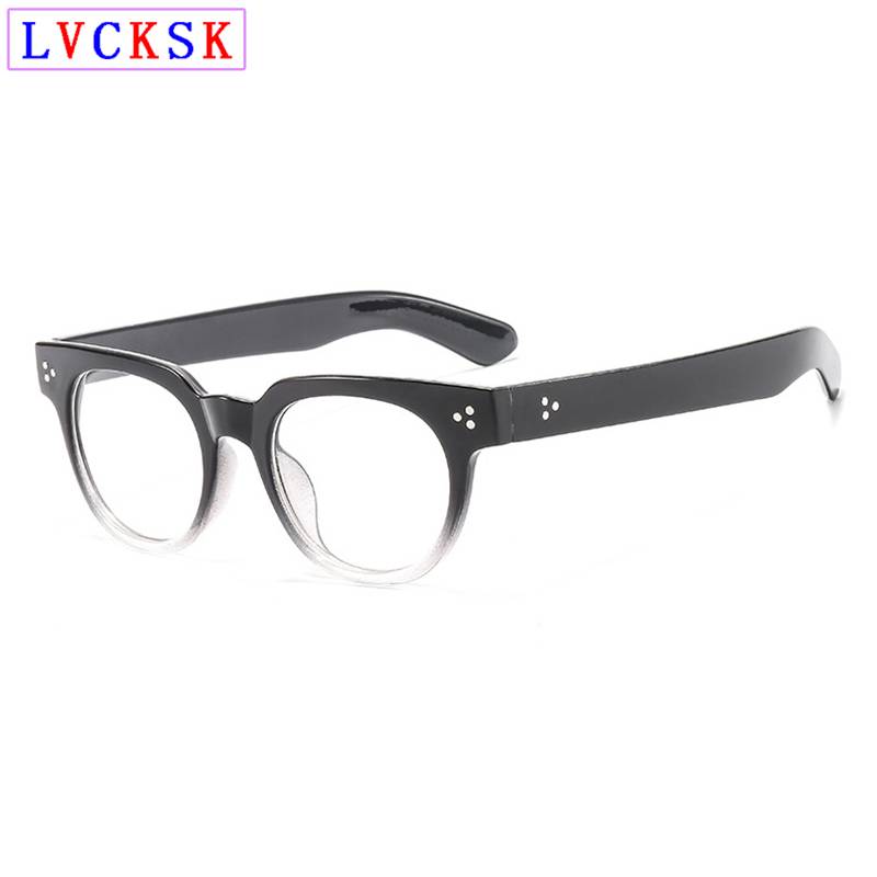 Мужские Винтажные черные очки для компьютера оправа с градиентными заклепками