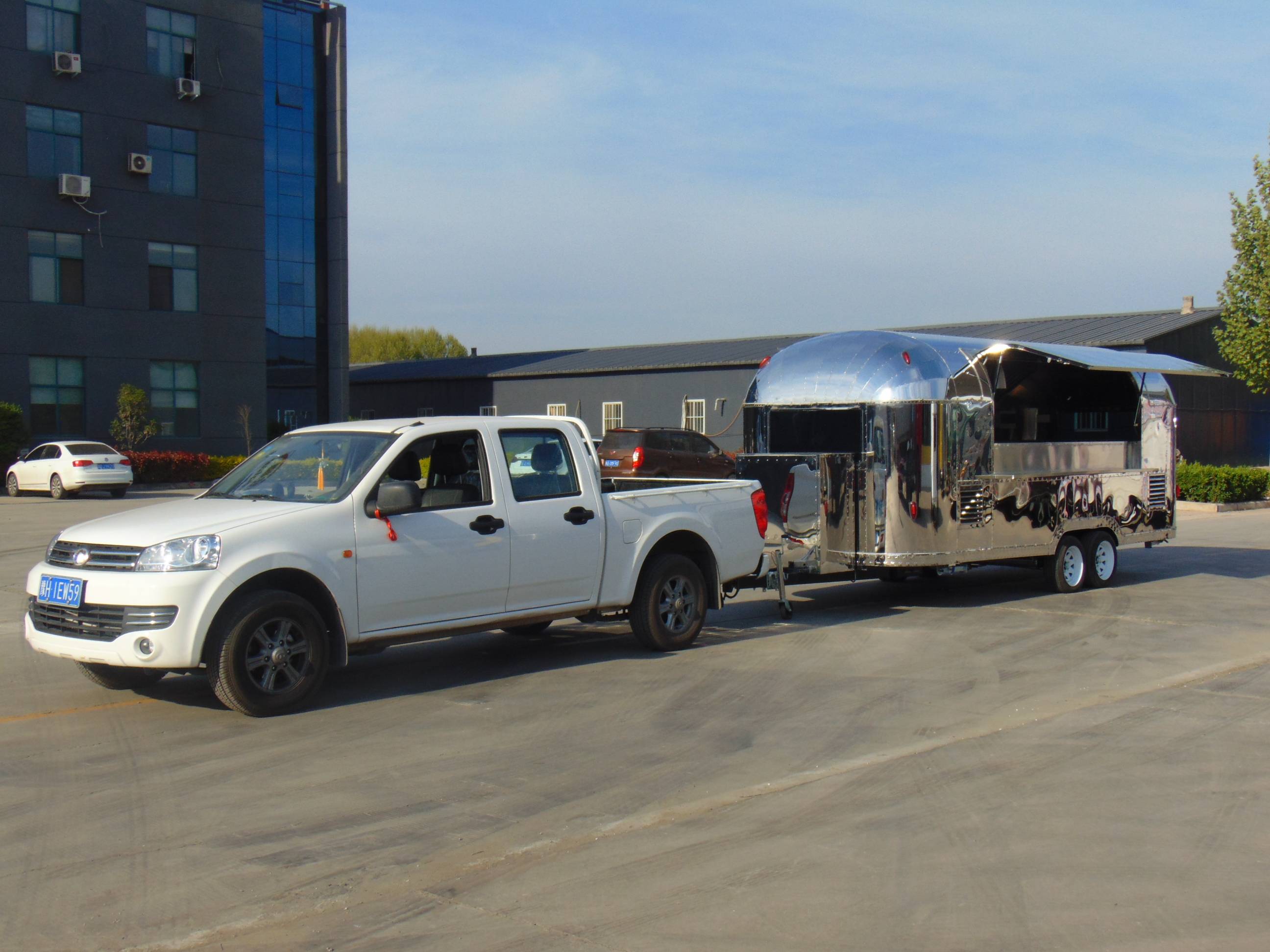 Рекламные мобильные уличные грузовики для фаст-фуда прицеп мороженого тележка