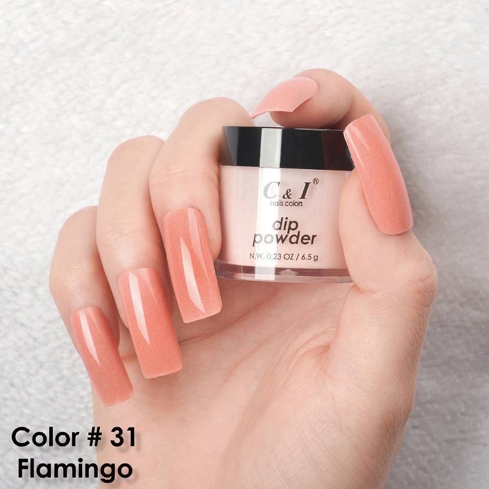C&I Mini Dip Powder Color # 31 Flamingo 2