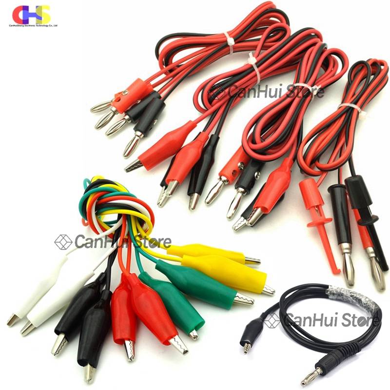 4 мм контрольные выводы вилки типа банан зажимы крокодил электрические DIY Тесты