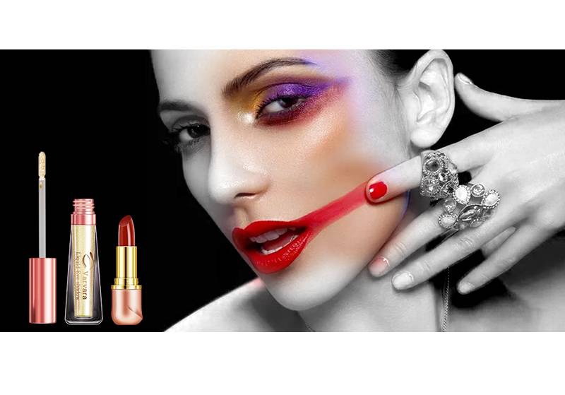 Lipstick liquid eye shadow