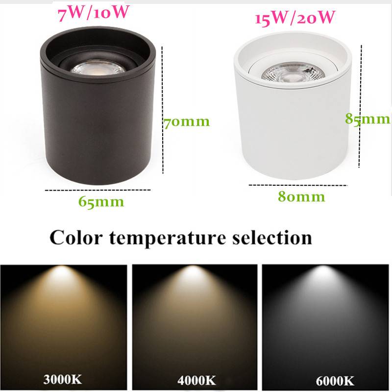 Dimmable-LED-spotlight-5W7W10W15W20W-110v-220v-downlight-angle-adjustable-ceiling-type-living-room-bedroom-household-spotlight (5)