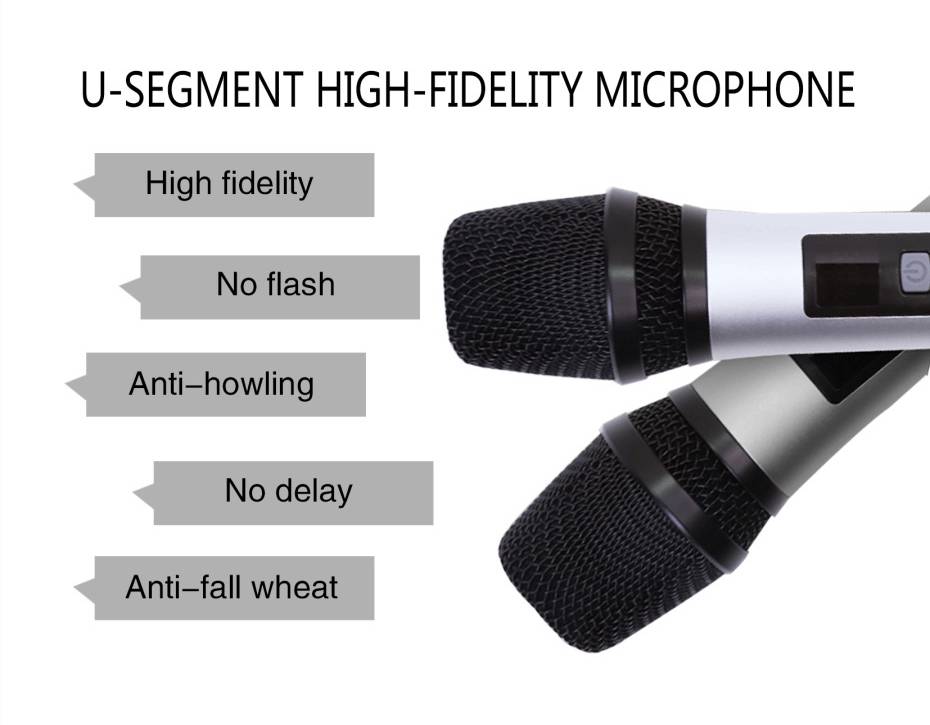 wireless mics Karaoke3